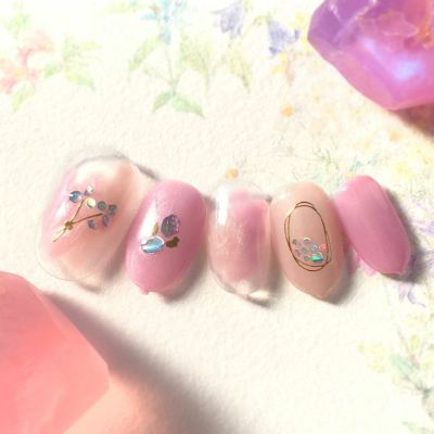 レディフラワーネイルセットの通販 カラージェルセット By Nail Labo バイネイルラボ公式