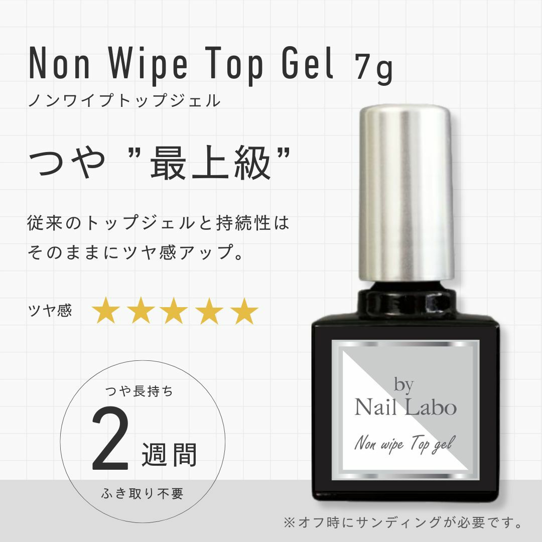 NAIL LABO III 黒く